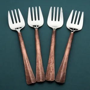 Aged Copper Table Forks