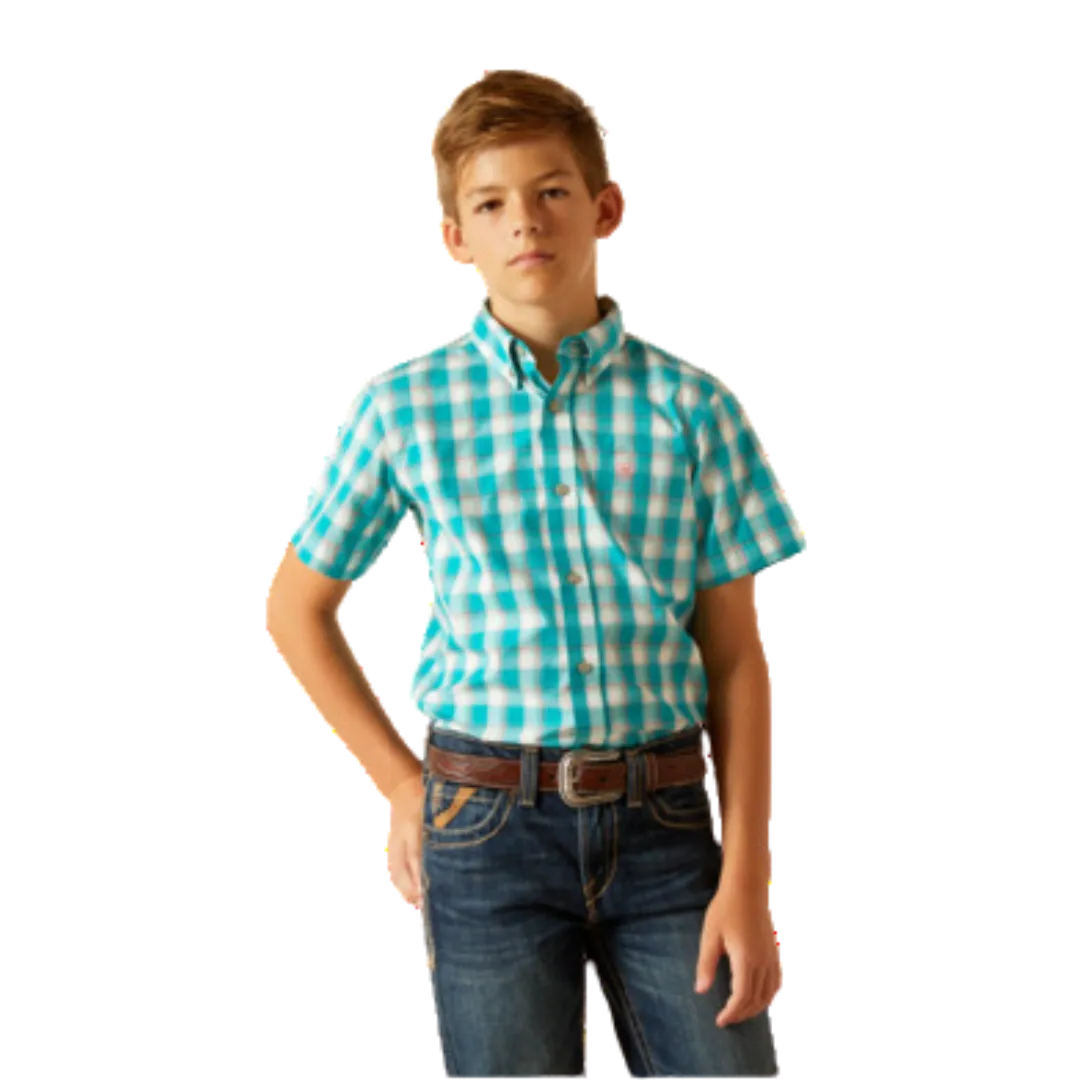 Ariat Kid's Pro Series Short Sleeve Jace Shirt