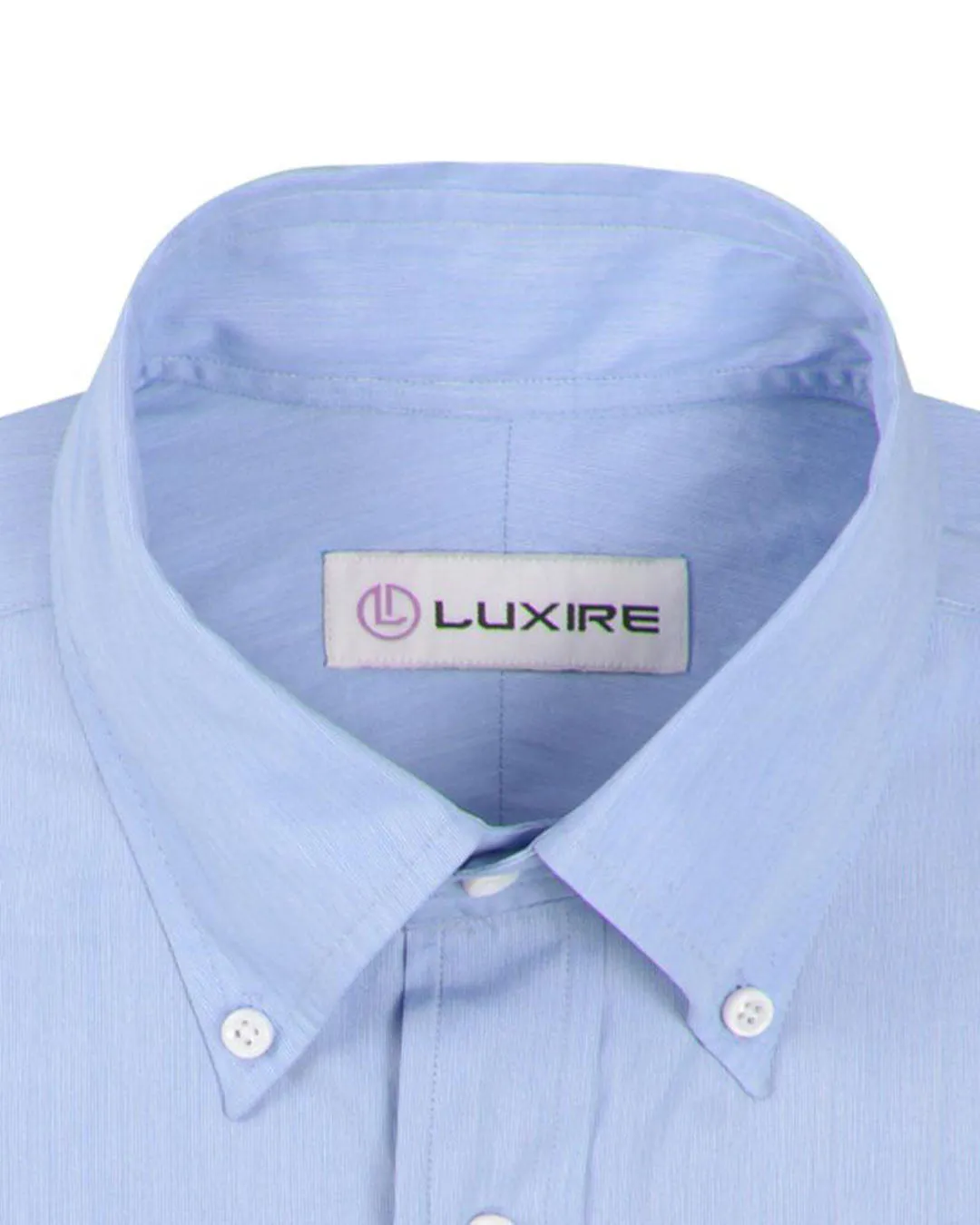 Blue Hairline Stripes Business Shirt