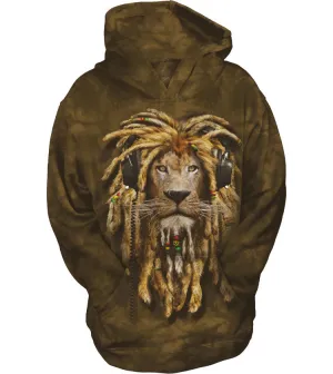 DJ Jahman Childrens Lion Hoodie - Kids Size XL (Fits Size 14)