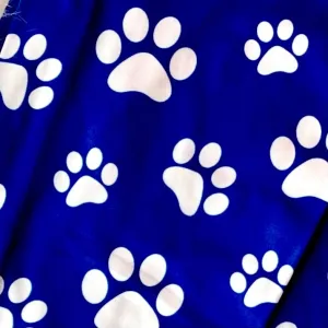 Dog Mama's! Blue Puppy Paws Super SOFT Leggings OS TC Plus rts Dog Mom Love