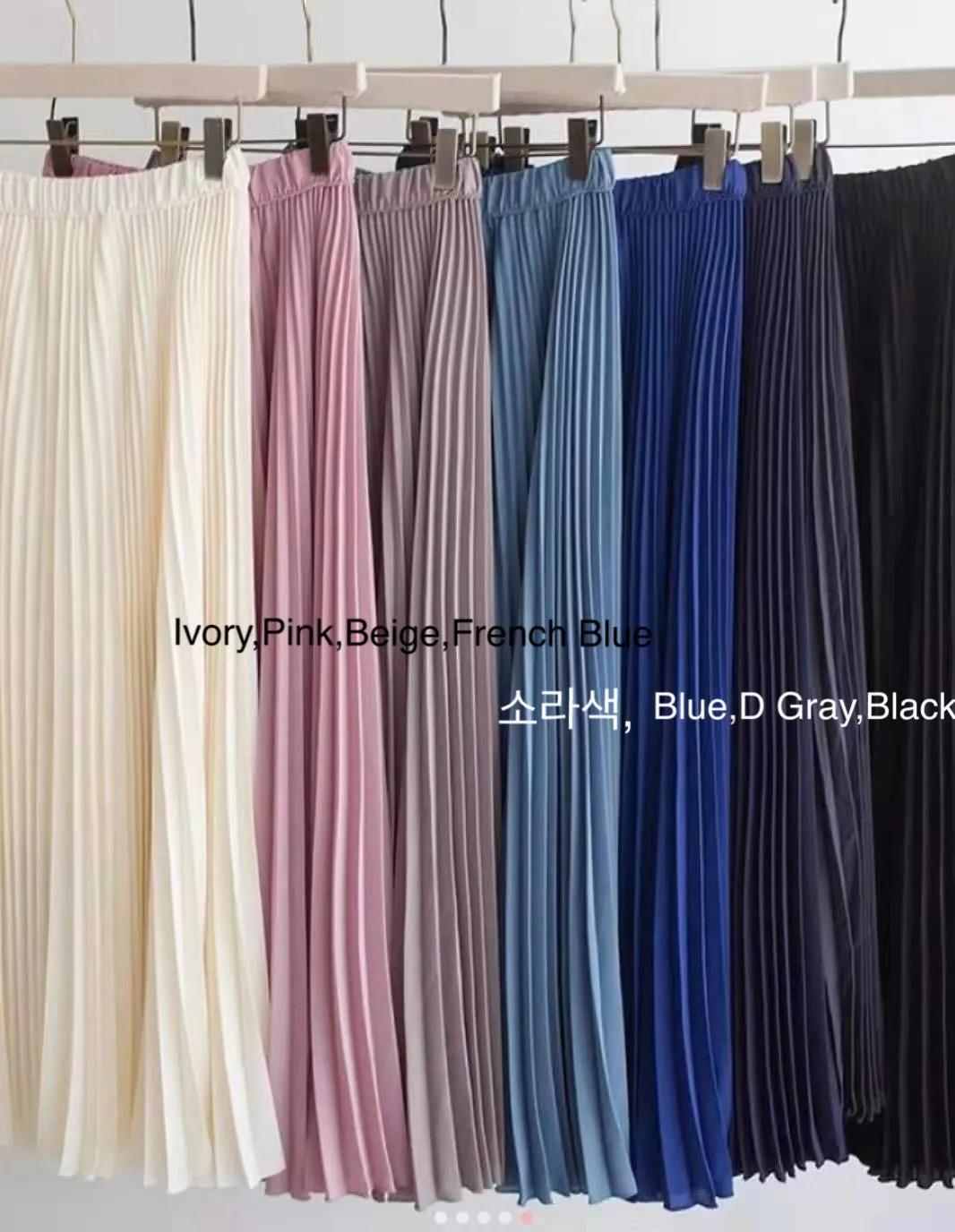 Elyse Pleat Wide Leg Pants_ 10 Colors