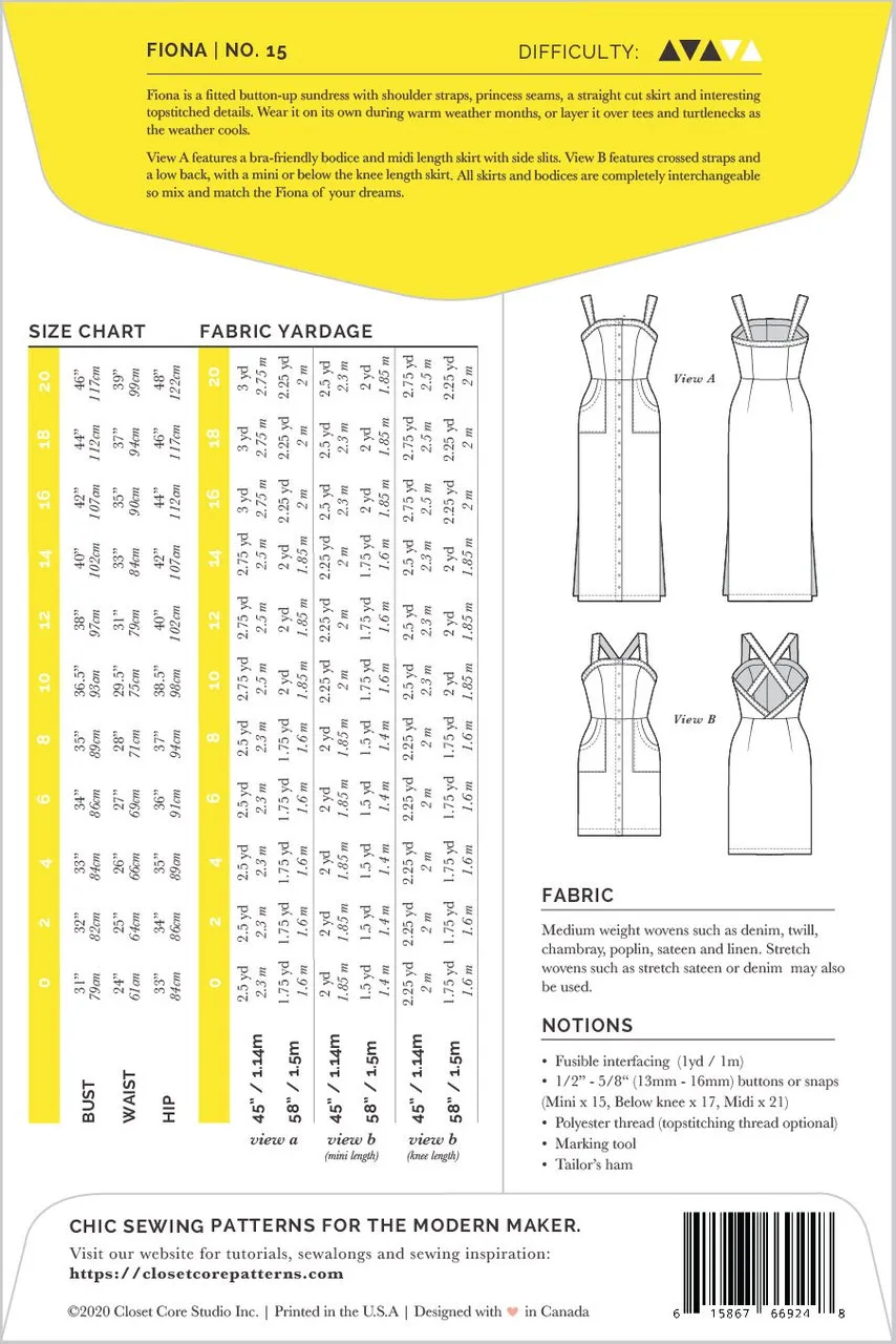 Fiona Sundress - Closet Core