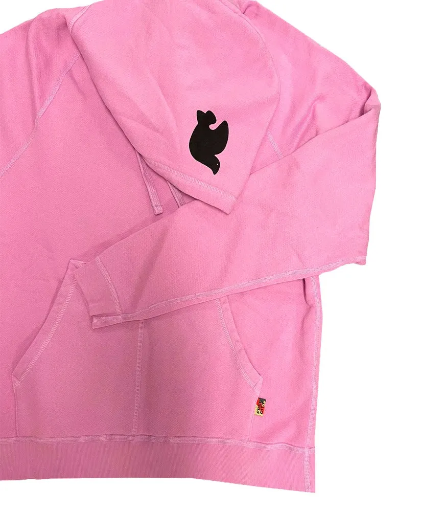 FREE CITY Big Terrys Pullover Hoodie in Pinklight