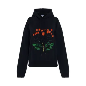 Herbarium Anagram Hoodie in Black