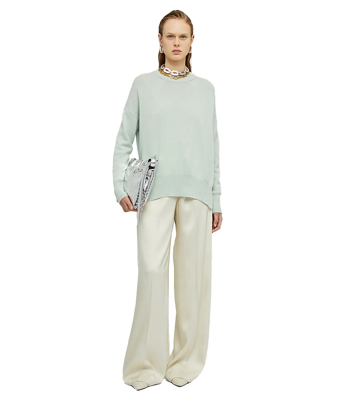 JIL SANDER Superfine Cashmere Sweater  Colors