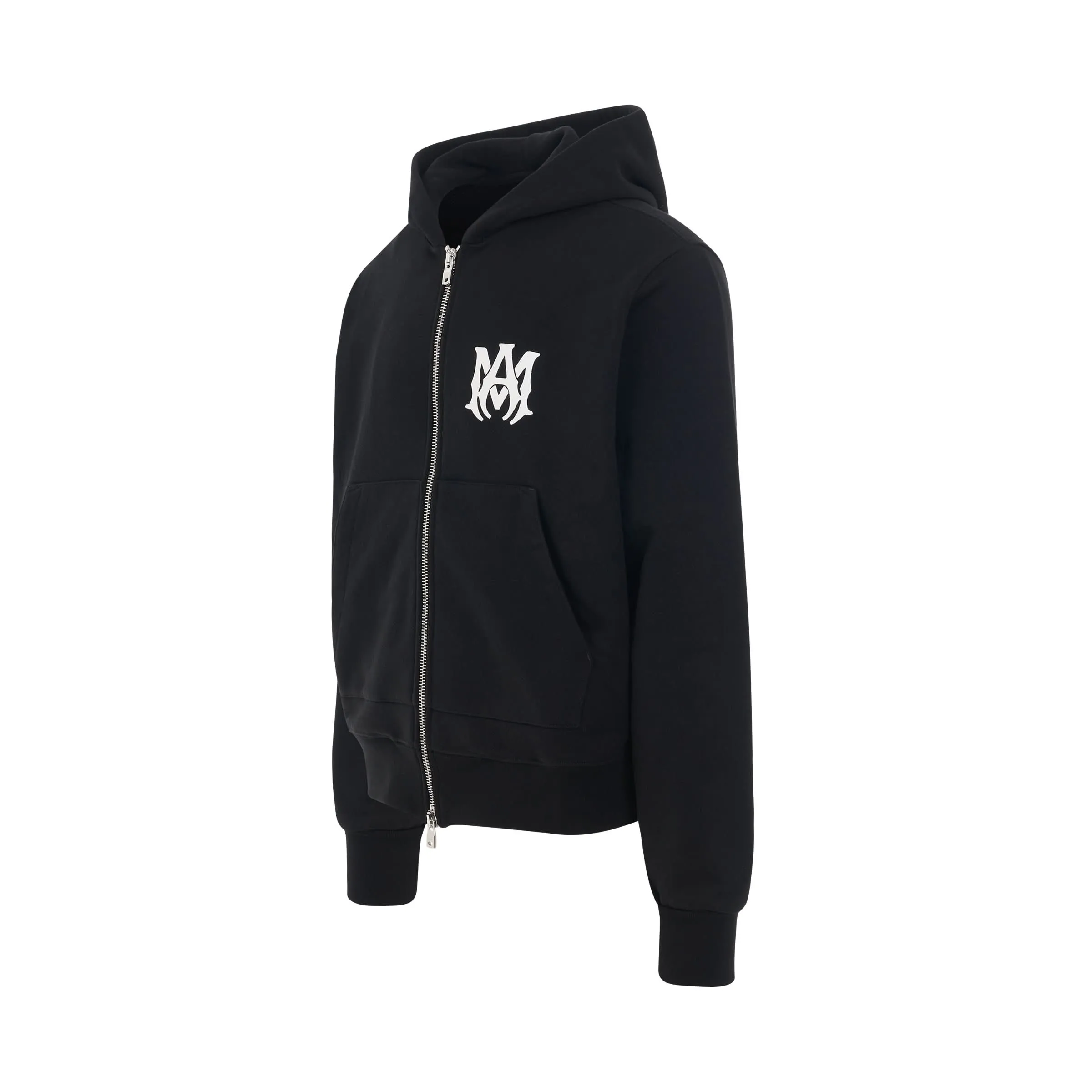 MA Core Zip Hoodie in Black