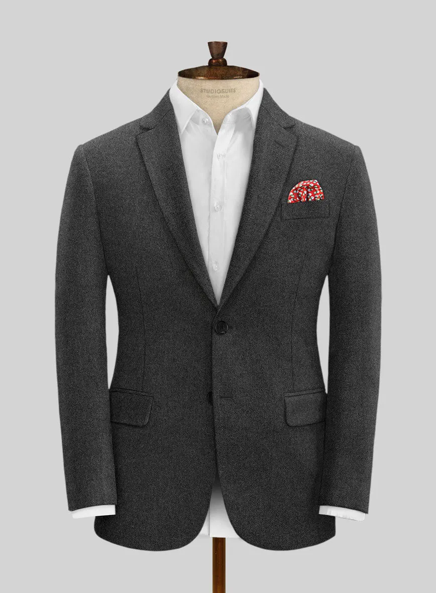 Naples Charcoal Tweed Jacket