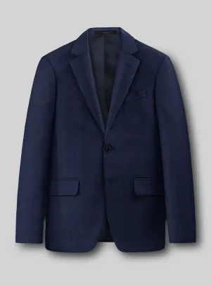 Napolean Xina Tartan Blue Wool Jacket