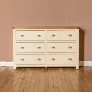 Padstow Cream 6 Drawer Chest