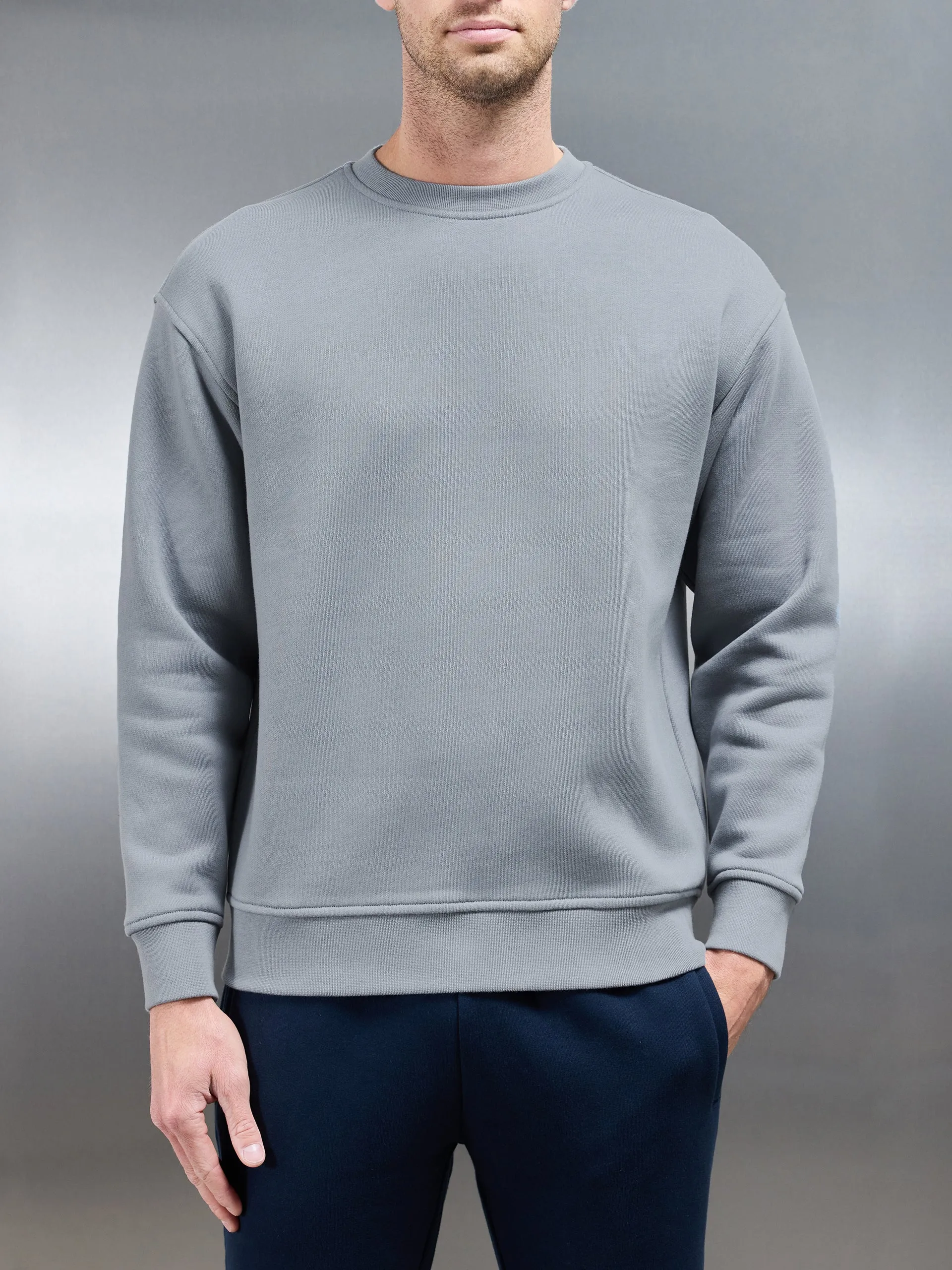 Relaxed Fit Sweatshirt in Coast Blue