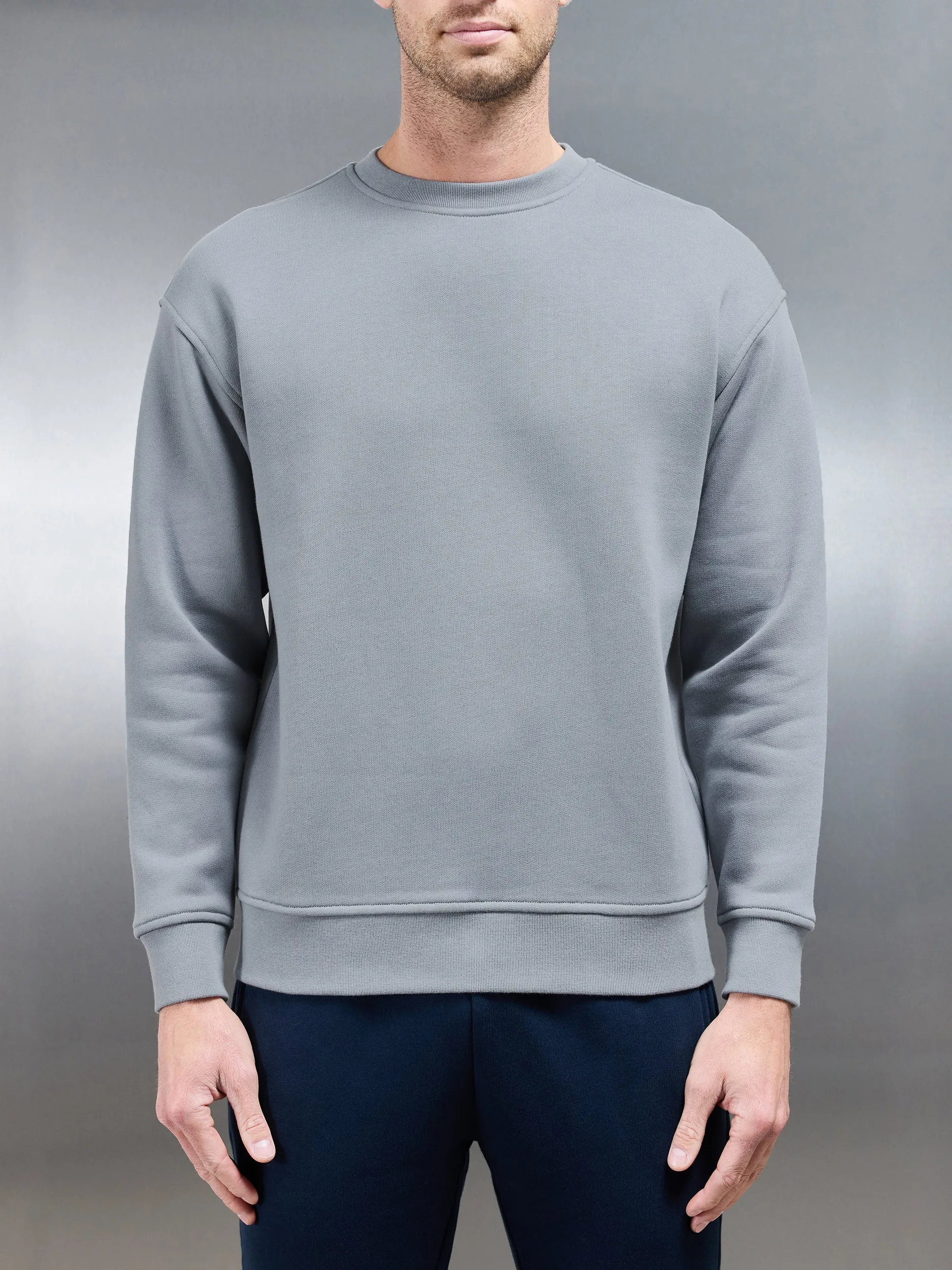 Relaxed Fit Sweatshirt in Coast Blue