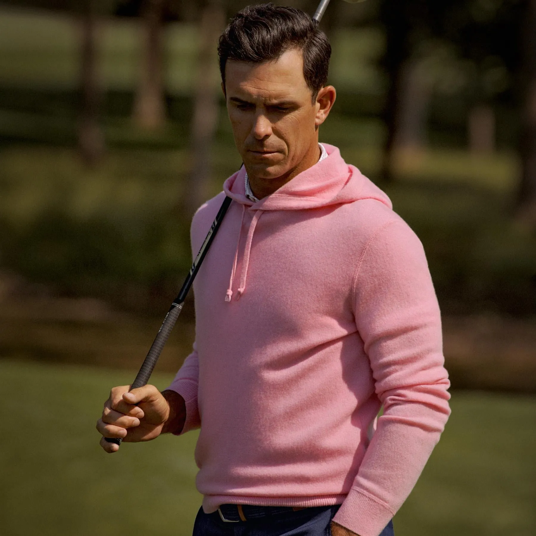 RLX Cashmere Hoodie Pink Heather - AW24