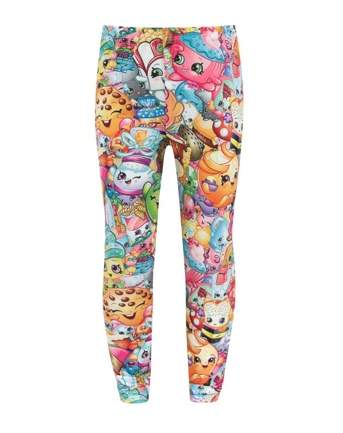 Shopkins Collage Girl's Leggings