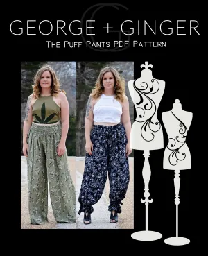 The Puff Pants PDF Sewing Pattern