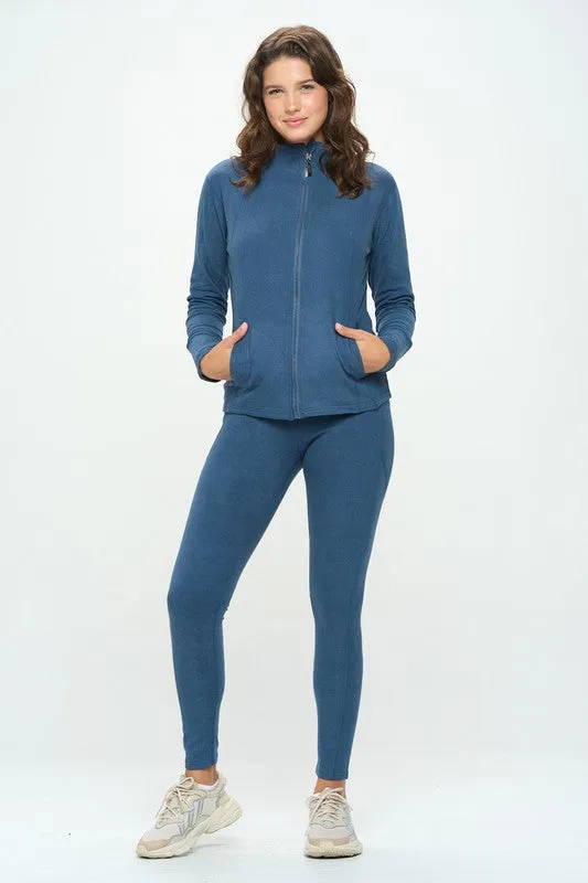 Track Jacket & Leggings Set