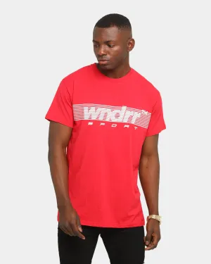 WNDRR Legacy Custom Fit T-Shirt Red