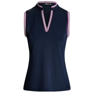 Womens RLX Tailored Fit SL Polo Refined Navy - AW24