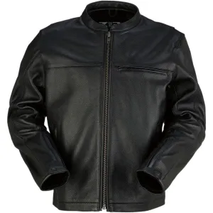 Z1R Munition Leather Jacket - Black